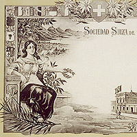 Certificat de membre de l'association, vers 1900. Archives de la Société Suisse de Baradero.