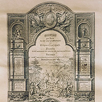 Gravure souvenir du 600e anniversaire de la Confédération Helvétique, Buenos Aires, 1891. Archives de la Société Suisse de Baradero.